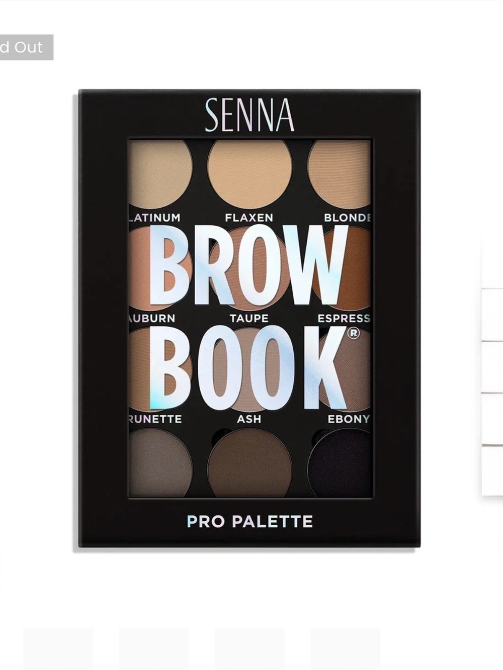 Brow Book Pro Palette - Multi Brown Shades